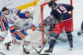 Oilers Blue Jackets Hockey