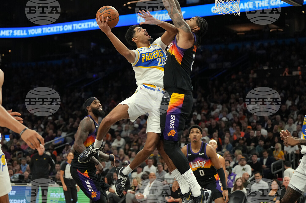 Pacers Suns Basketball