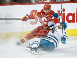 Sharks Flames Hockey