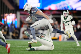 APTOPIX Jets Patriots Football