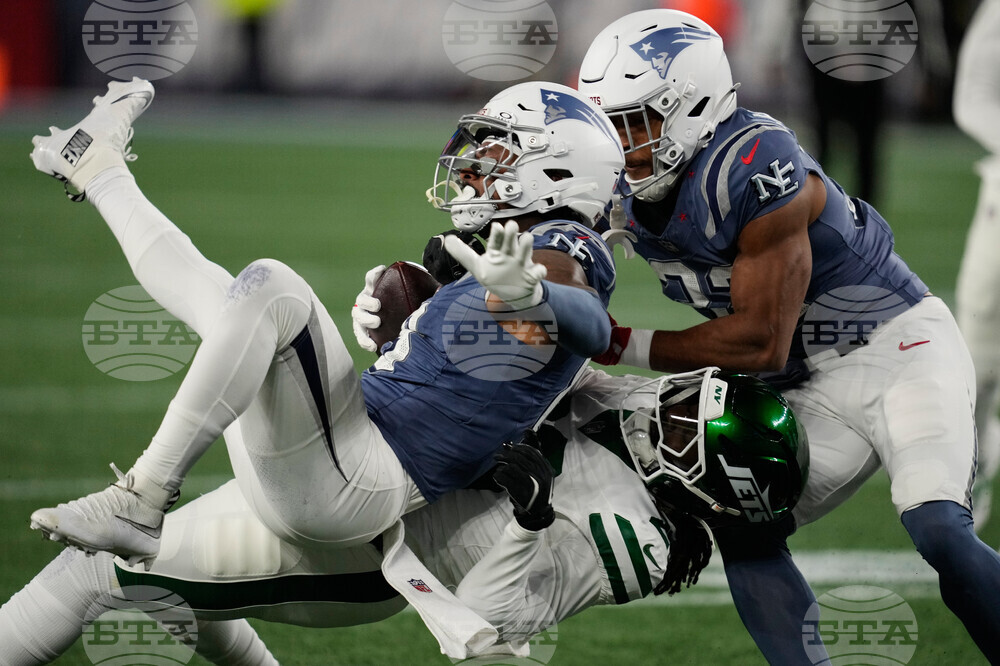 APTOPIX Jets Patriots Football