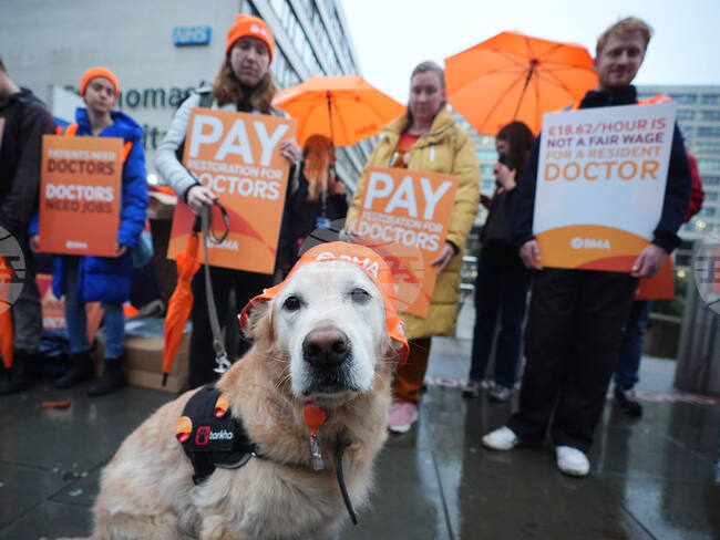 Britain Doctors Strike