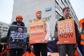 Britain Doctors Strike