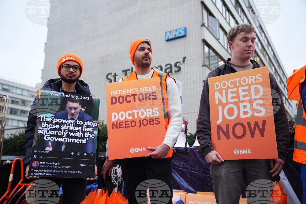 Britain Doctors Strike