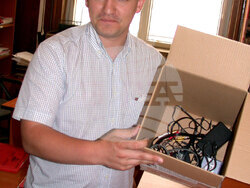 Архив - журналист - Дунав мост, скрита камера 