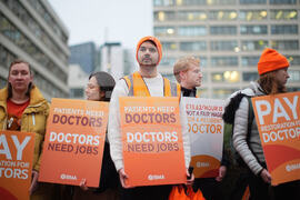 Britain Doctors Strike