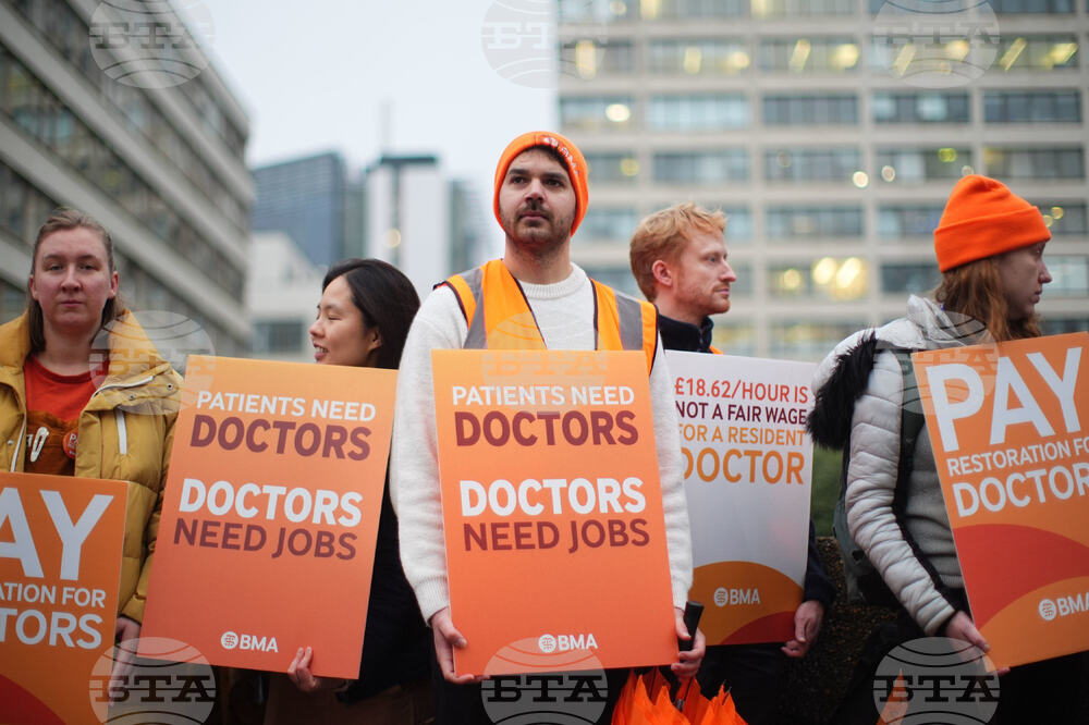 Britain Doctors Strike