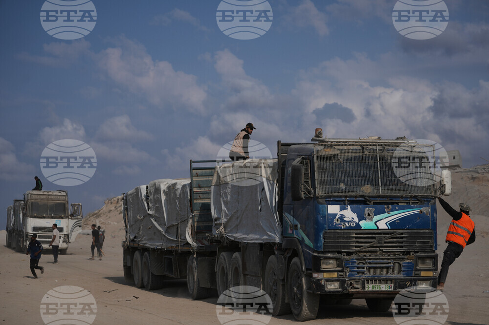 CORRECTION Israel Palestinians Gaza