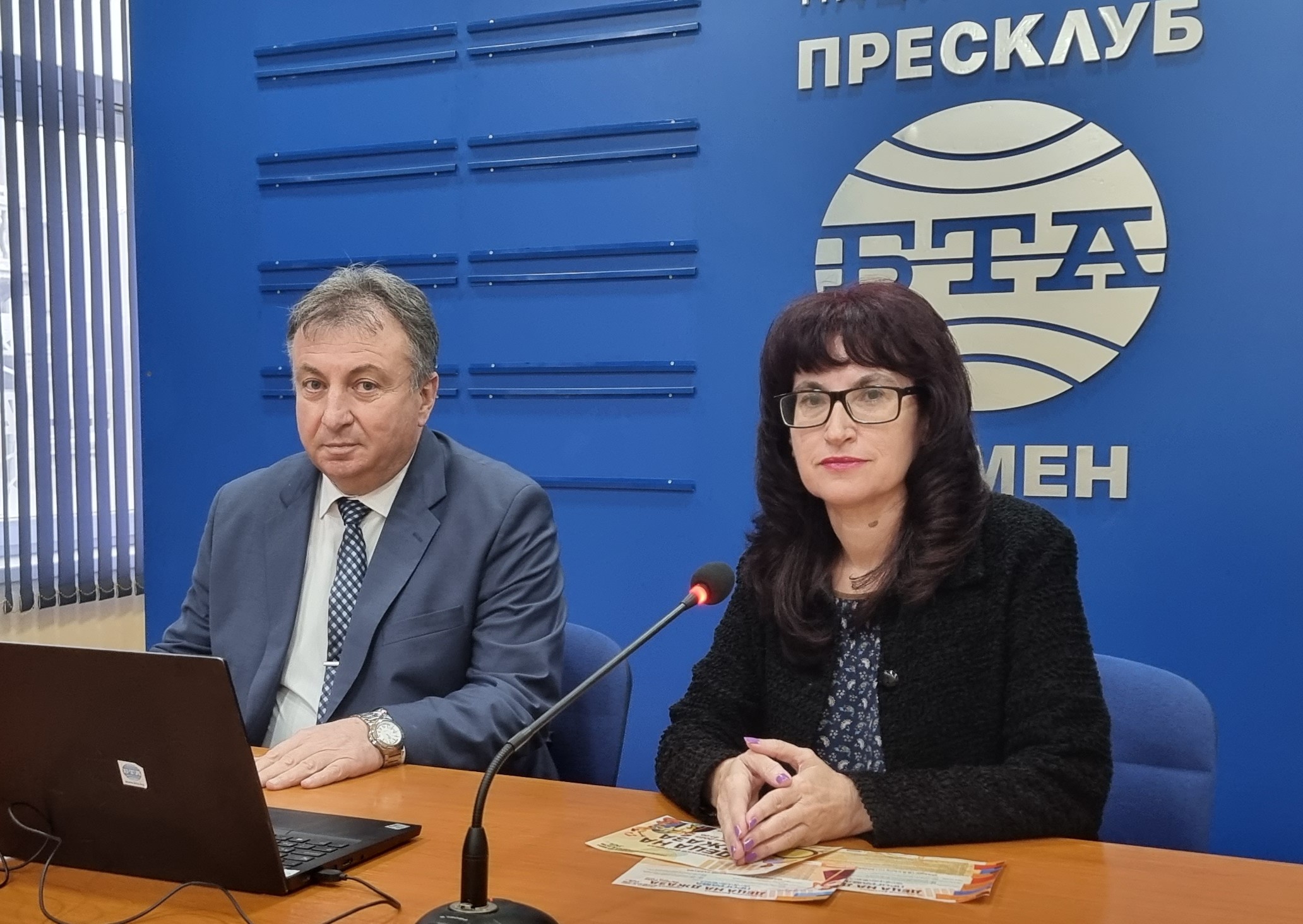 Представяне на ноемврийския брой на списание ЛИК „България в джаза“ в Националния пресклуб на БТА в Шумен