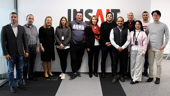 INSAIT Hosts ERC President Maria Leptin in Sofia