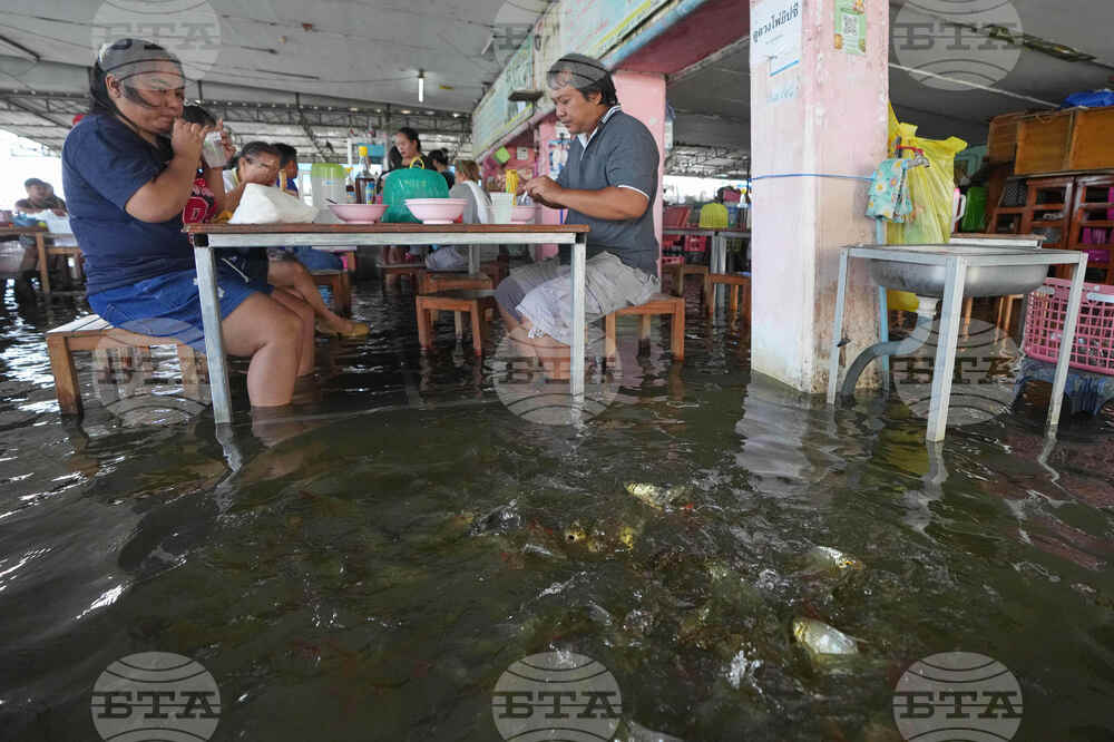 Thailand Flooded Restaurant