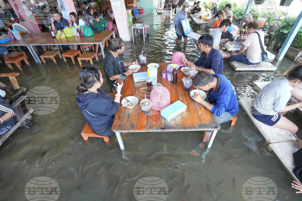 Thailand Flooded Restaurant
