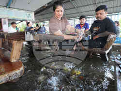 Thailand Flooded Restaurant