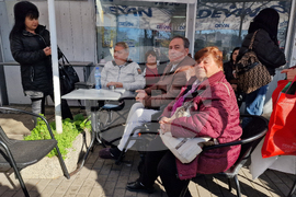 Транспортна болница - граждани - протест