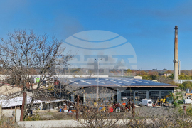 Хасково - производствено хале - пожар