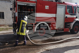 Хасково - производствено хале - пожар