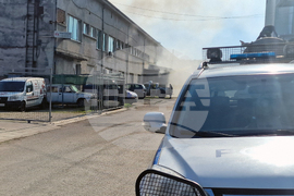 Хасково - производствено хале - пожар