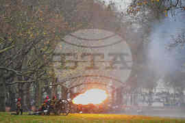 Britain Gun Salute