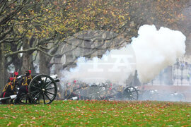 Britain Gun Salute