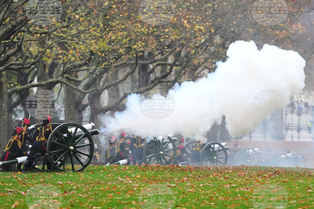 Britain Gun Salute