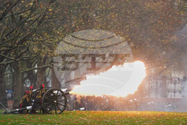 Britain Gun Salute
