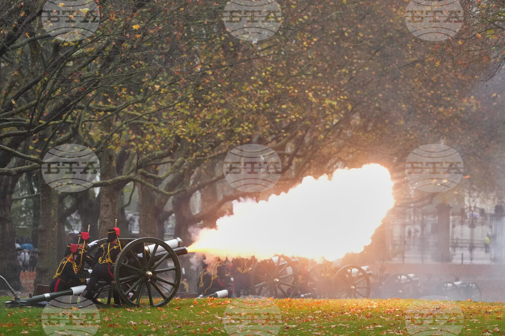 Britain Gun Salute