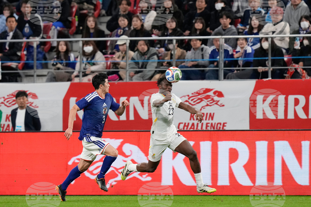 APTOPIX Japan Ghana Soccer