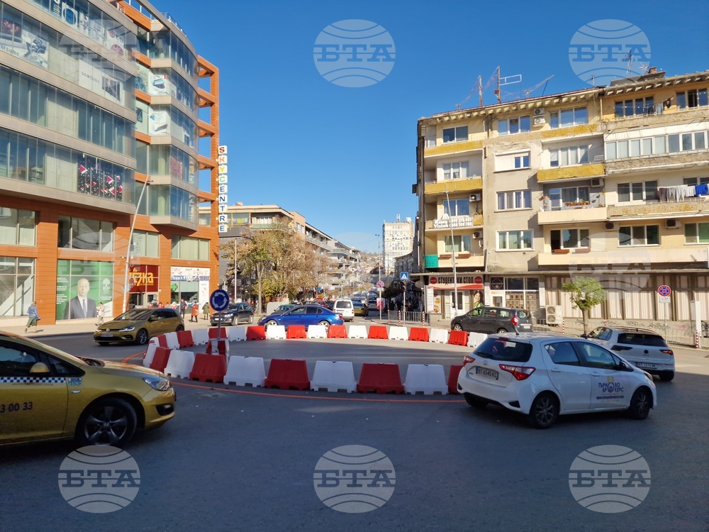 За около месец тестват кръгово движение в центъра на Велико Търново