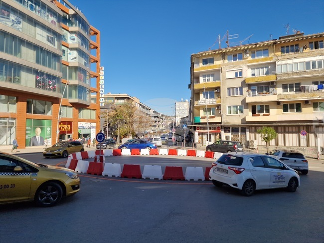 За около месец тестват кръгово движение в центъра на Велико Търново