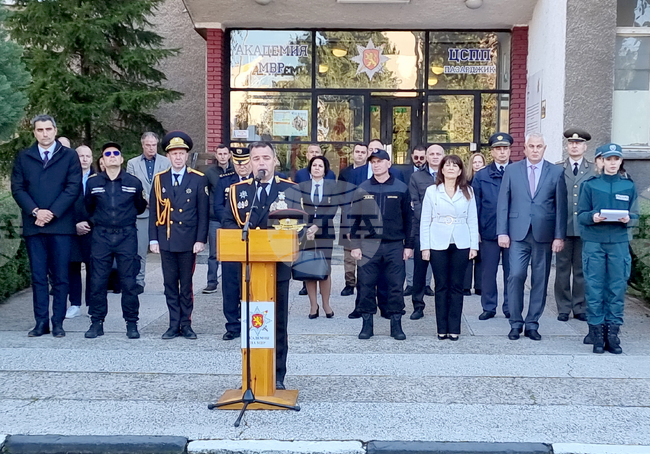 Пазарджик - Гранична полиция - стажанти - клетва