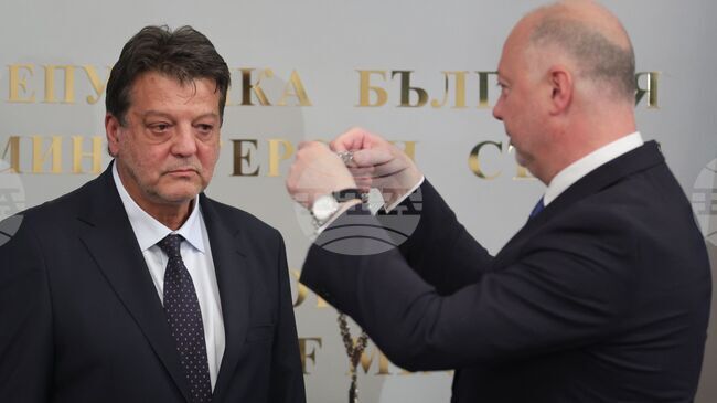 Проф. Христо Йоцов бе удостоен с държавната награда "Св. Паисий Хилендарски" 