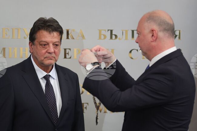 Проф. Христо Йоцов бе удостоен с държавната награда "Св. Паисий Хилендарски" 