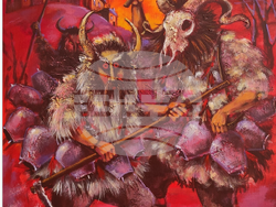 Изложба „Мистични светове“ на художника Тодор Маринов. Снимка: Галерия „Икар“