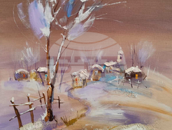 Изложба „Мистични светове“ на художника Тодор Маринов. Снимка: Галерия „Икар“