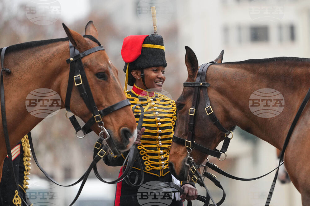 APTOPIX Britain Gun Salute