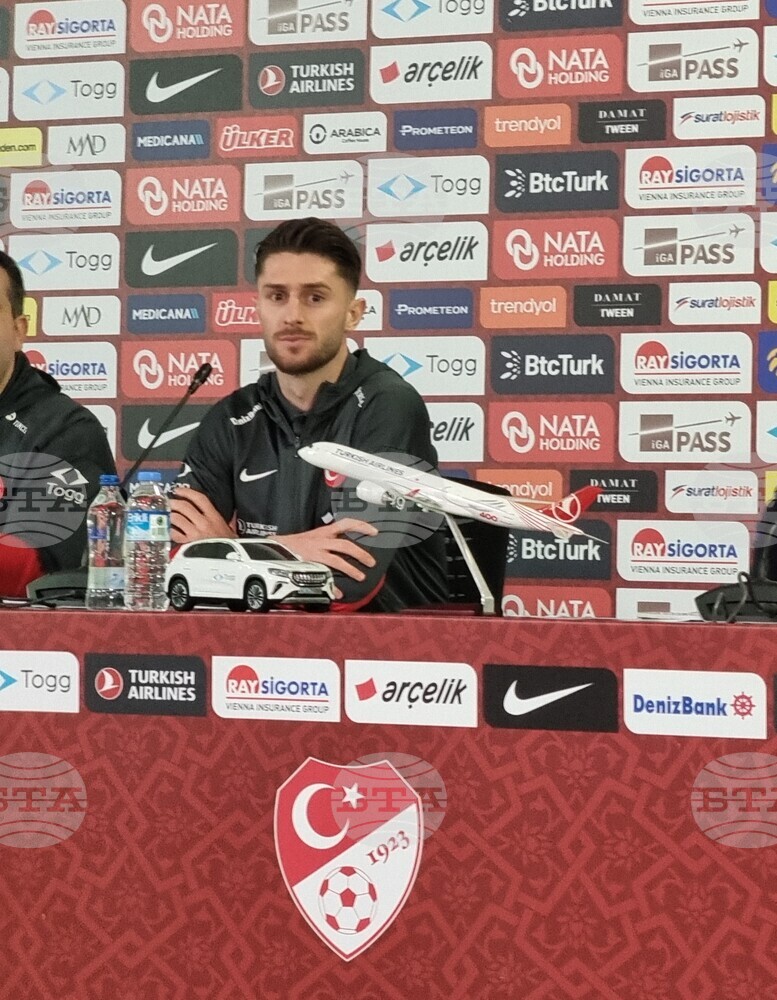 Халфът Исмаил Юксек се надява утре да допринесе за победа на Турция над България в Световната квалификация