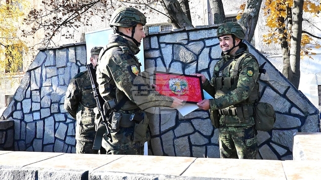 Майор Георги Пасков е новият командир на 31-ви механизиран батальон в Хасково