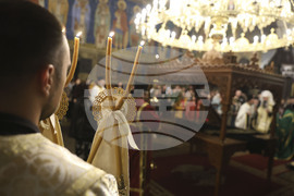 Архиерейска вечерня - литургия - патриарх Даниил