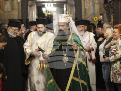 Архиерейска вечерня - литургия - патриарх Даниил