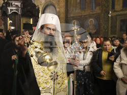 Архиерейска вечерня - литургия - патриарх Даниил