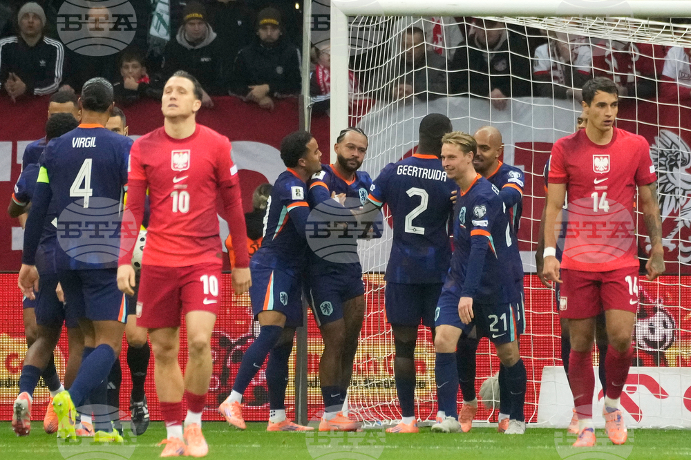 Poland Netherlands WCup Soccer