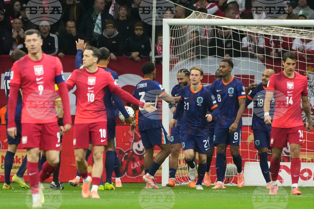 Poland Netherlands WCup Soccer