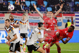 APTOPIX Luxembourg Germany WCup Soccer