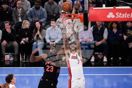 Heat Knicks Basketball