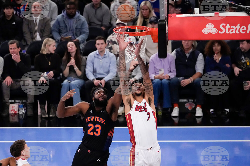 Heat Knicks Basketball