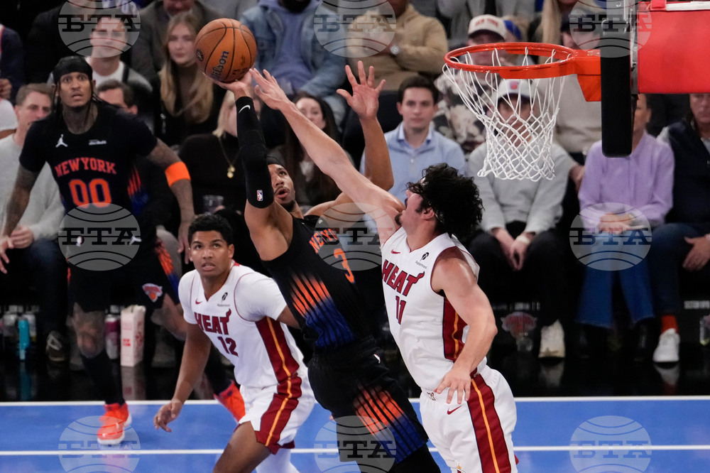 Heat Knicks Basketball
