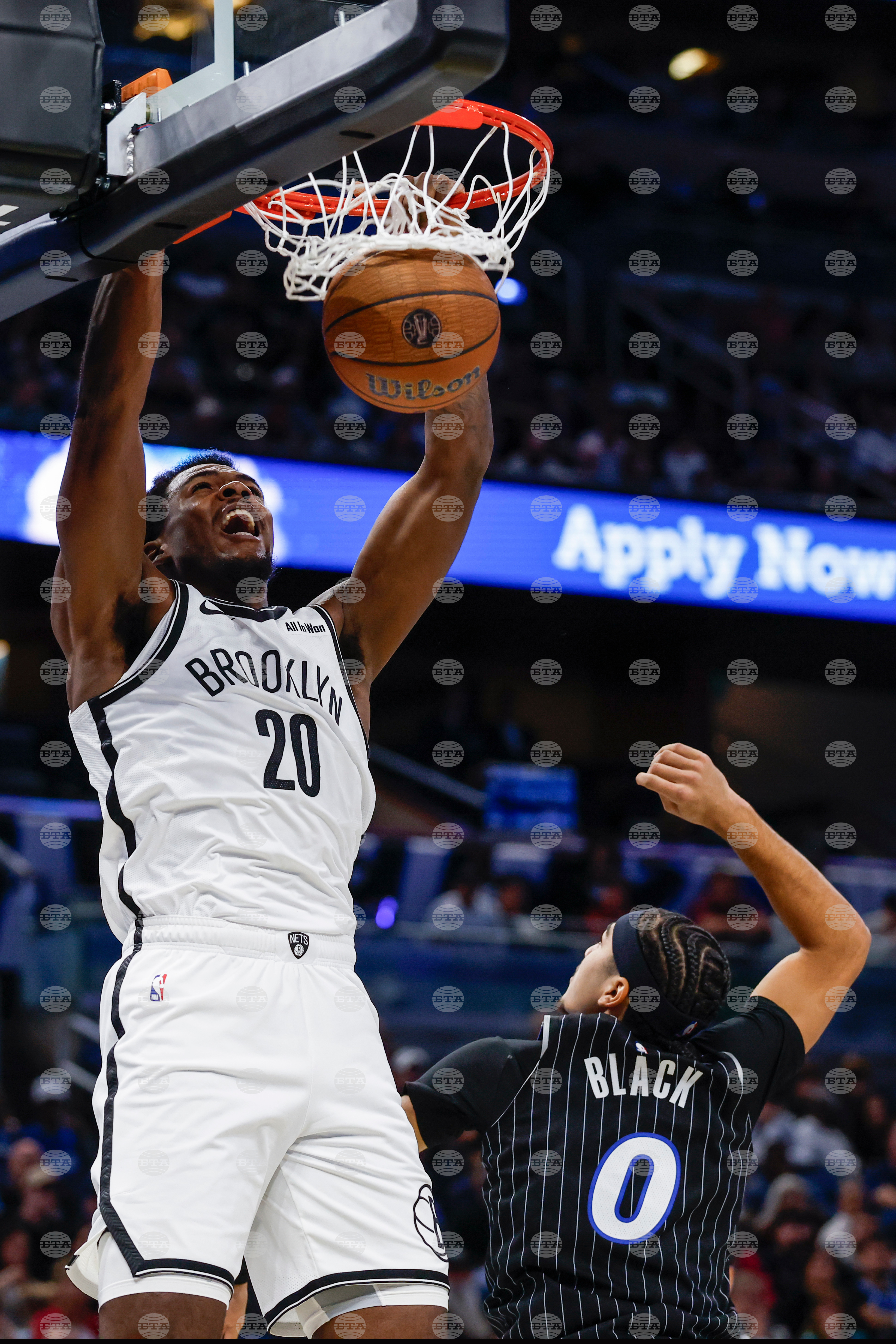 Nets Magic Basketball