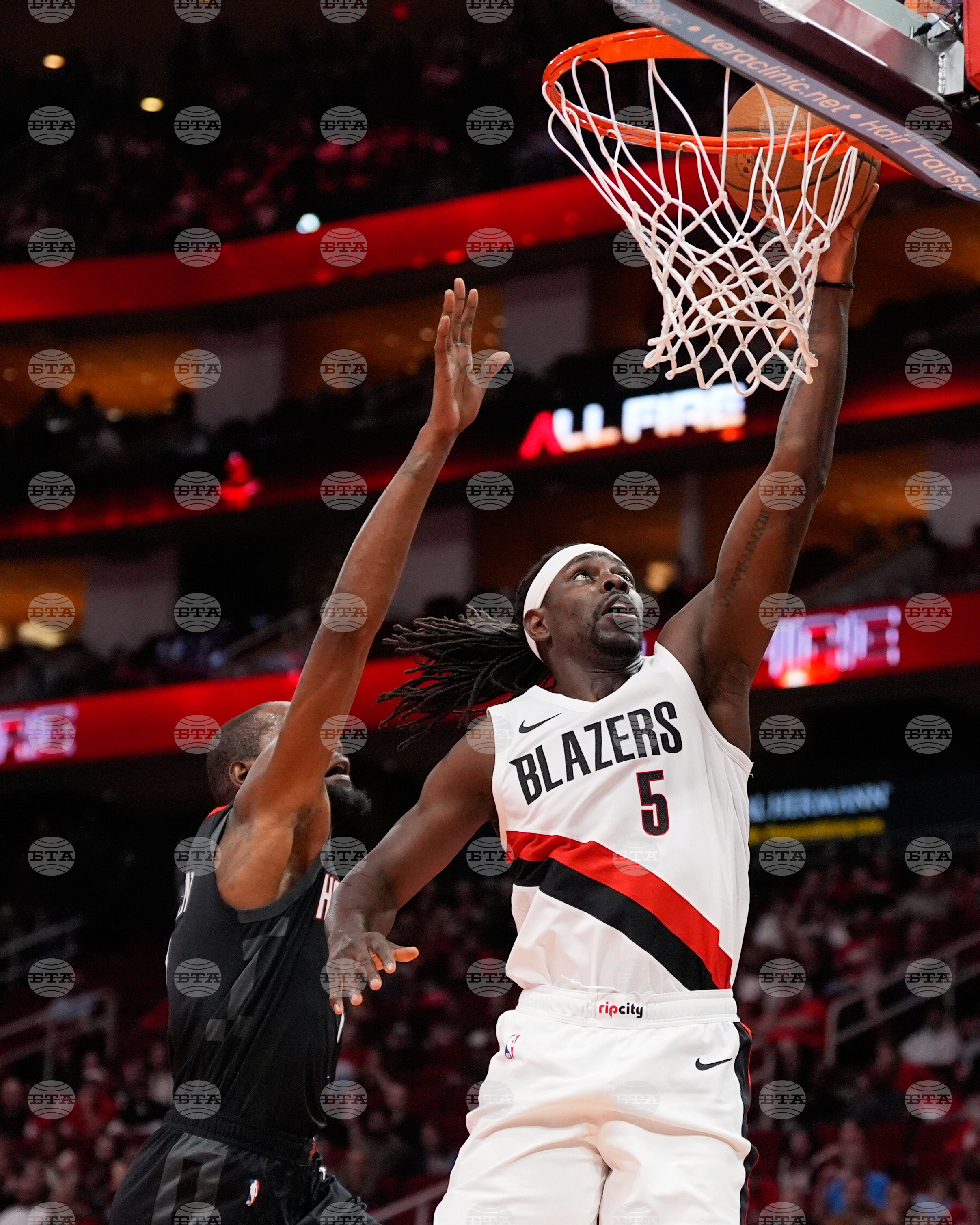 Trail Blazers Rockets Basketball