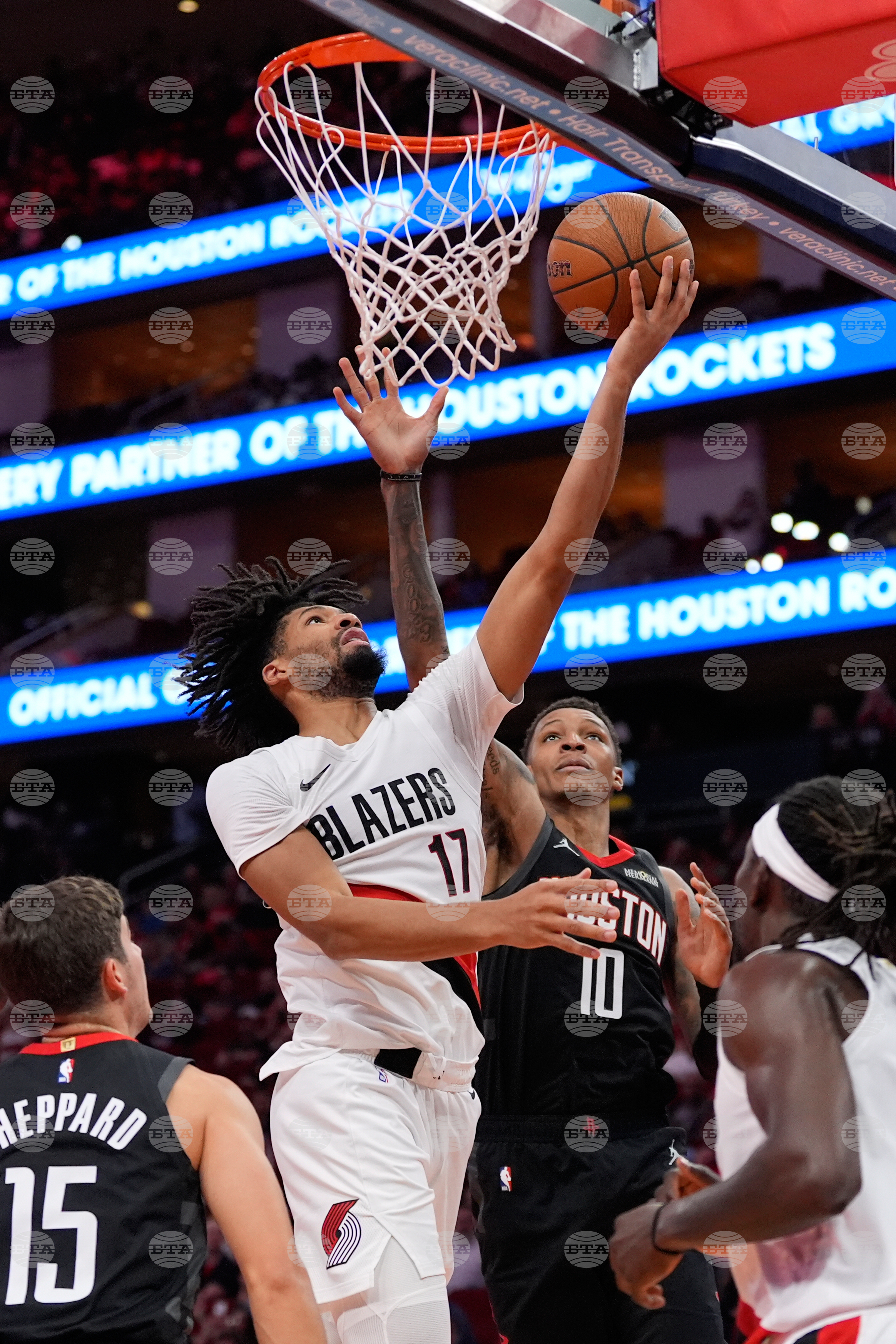 Trail Blazers Rockets Basketball