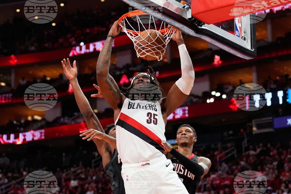 Trail Blazers Rockets Basketball